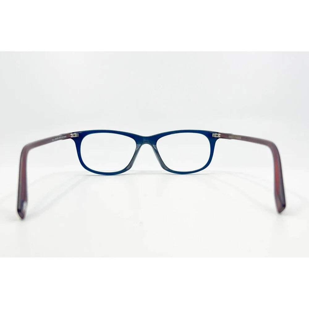 Warby Parker Sullivan Eyeglass Frames Womens Blue Brown 50-18-142 39845